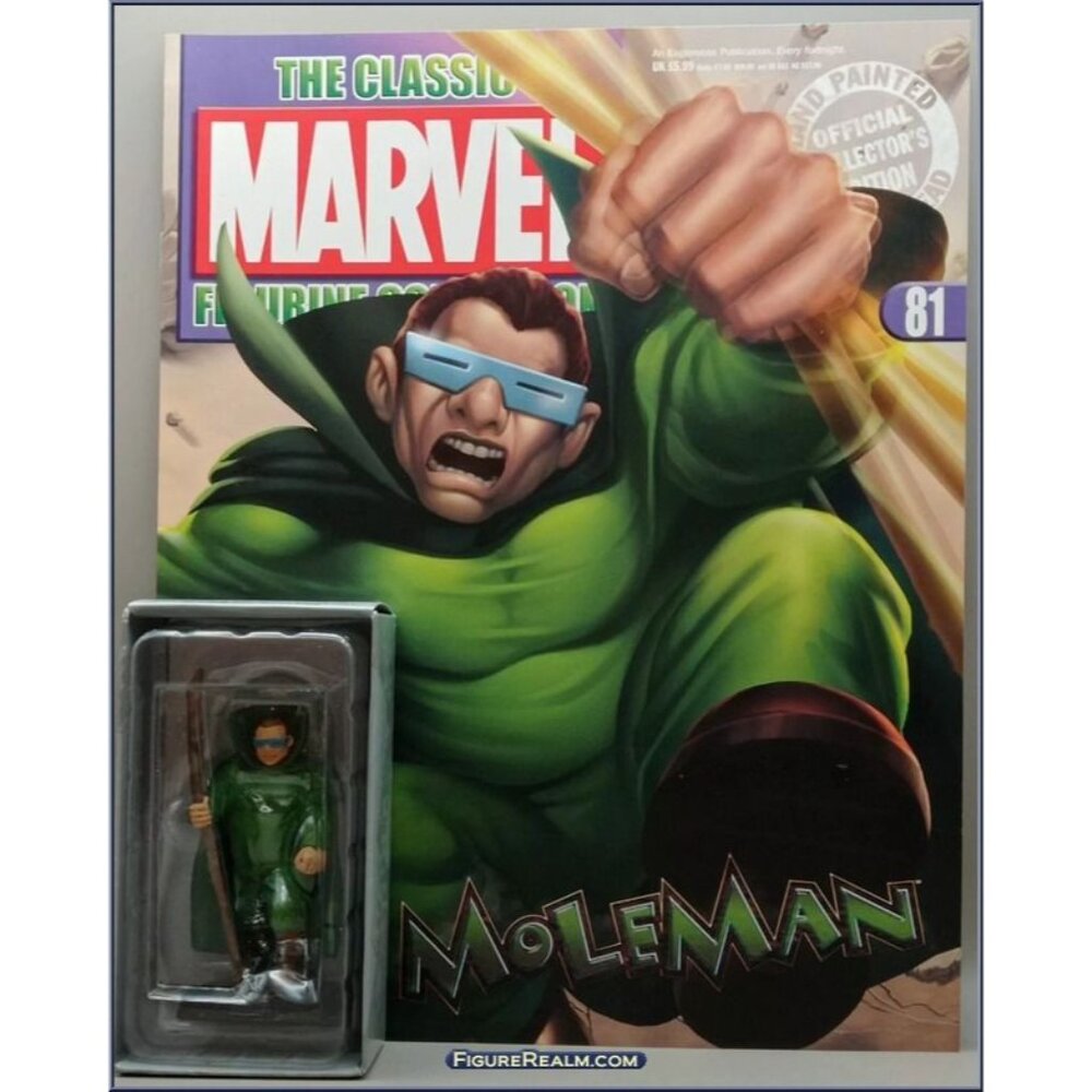 Eaglemoss‎ 1:16 Classic Marvel Figurine w/Book: Mole Man #81